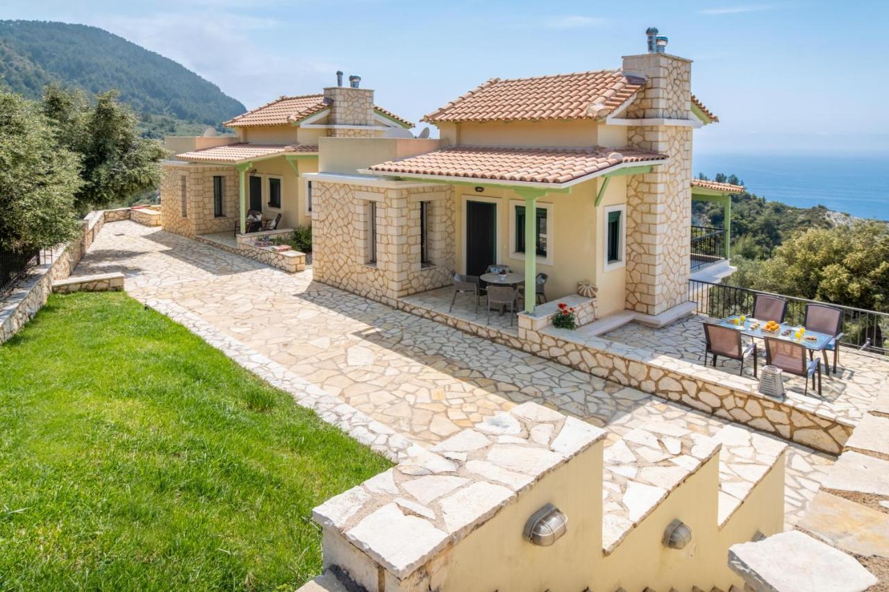 Sapphire Blue Villa Kalamitsi  Bagian luar foto